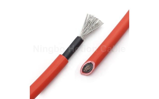Red Single Core 4mm 6mm 10mm Solar Cable